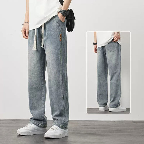 đ„Hot new arrivalsđ„Lösa raka jeans för mĂ€n