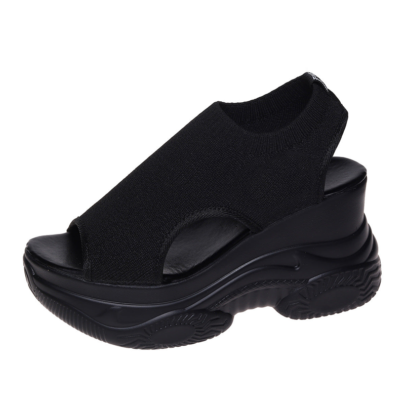 🔥🎁Nyhet 50 % RABATT🔥❄️Women's Wedge Sandals med öppen tå✨