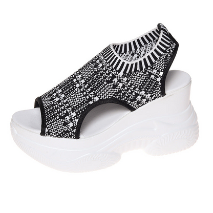 🔥🎁Nyhet 50 % RABATT🔥❄️Women's Wedge Sandals med öppen tå✨