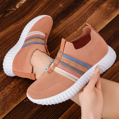 👡 60% RABATT! ☀️Kvinnors Andningsbara Mesh Slip-On Sneakers