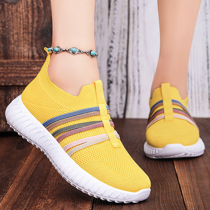 👡 60% RABATT! ☀️Kvinnors Andningsbara Mesh Slip-On Sneakers