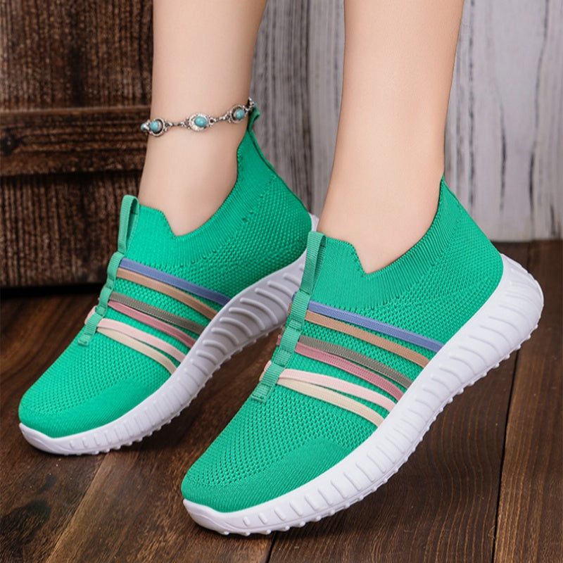 👡 60% RABATT! ☀️Kvinnors Andningsbara Mesh Slip-On Sneakers